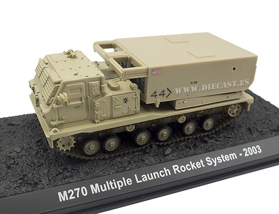 M270, Multiple Rocket Launcher, USA, 2003, 1:72, Amercom