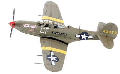 P-39Q Airacobra 100th FS, Capodichino, Italy 1944, "Quanto Costa", 1:72, Hobby Master