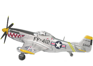 P-51D Mustang Butchie, USAAF 12th FBS,18th FBG, 5th AF, 1:72, Witty Wings