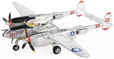 P38J Lighting, Major Thomas McGuire, U.S. Army Air Force, 1944, 1:72, JC Wings