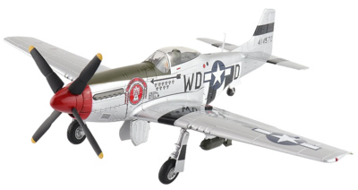 P51D Mustang USAAF 335 FS/4 FG "Captain Ted Lines", 1:48, Hobby Master