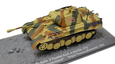 Pz.Kpfw V Panther Ausf. A (sd.Kfz. 171), Targul Frumos, Romania, 1944, 1:72, Altaya