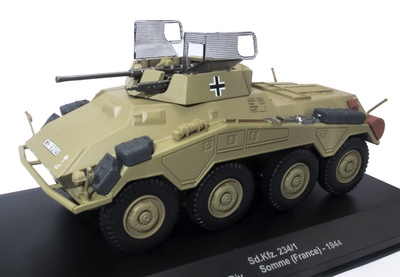 Sd.Kfz.234/1, 2. Pz.Div., Somme, France, 1944, 1:43, Atlas