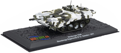 Stridsvagn 103B, Skaraborgs Reg. (P4), Swedish MBT, 1977, 1:72, Altaya