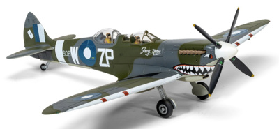 Supermarine Spitfire T.9 TE308 'Grey Nurse', Biggin Hill Heritage Hangar, 1:72, Corgi