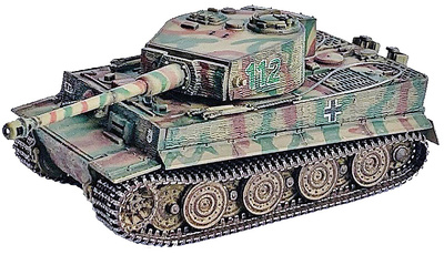 Tiger I Late Production w/Zimmerit, 1./s.Pz.Abt. 101, Normandy 1944, 1/72, Dragon Armor