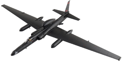 U-2S Dragon Lady, USAF, 801083, RAF Fairford, England, 2021, 1:72, Hobby Master