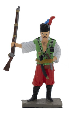 Venetian Carabiniere, Battle of Corfu, 1716, 1:32, Leo Models