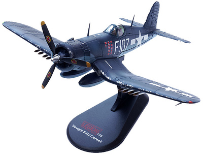 Vought F4U Corsair, USMC VMF-224, Fighting Bengals, Phillip DeLong, 1945, 1:72, Legion