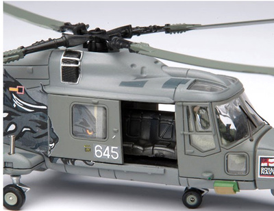 Westland Lynx HMA8 Black Cats Display Team, 702 NAS, Yeovilton, 2011-12, 1:72, Corgi