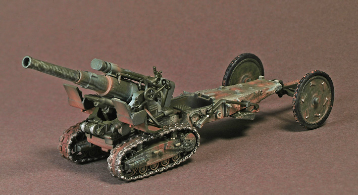 203mm Heavy Howitzer M1961 B-4, Berlin, 1945, 1:72, War Master 