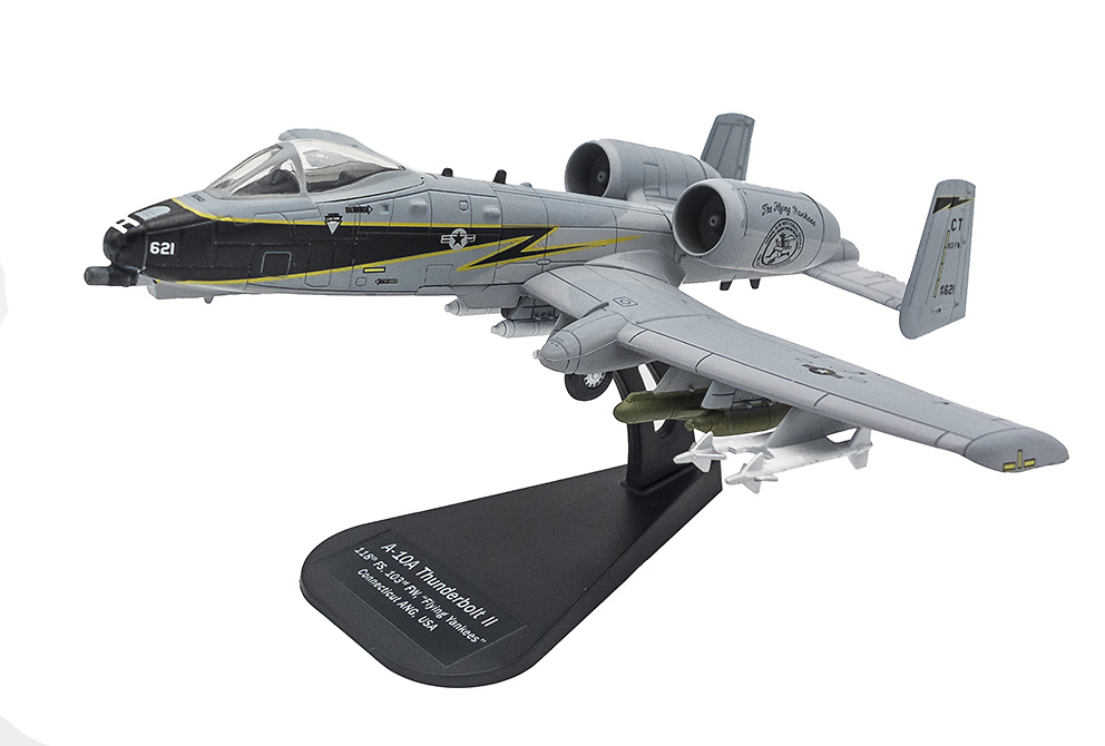 A-10A Thunderbolt II 118th FS, 103rd FW, Connecticut Air National Guard, USA, 2003, 1:100, Italeri 