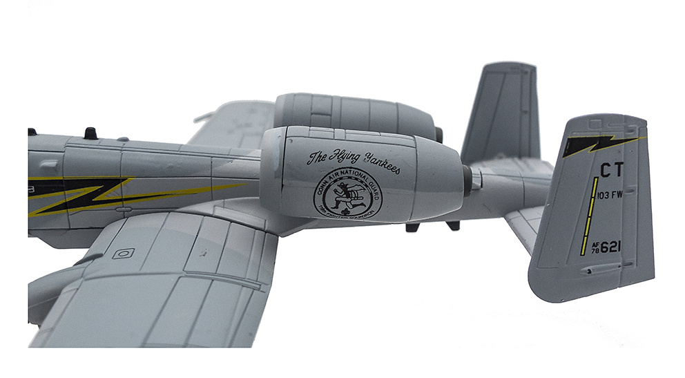 A-10A Thunderbolt II 118th FS, 103rd FW, Connecticut Air National Guard, USA, 2003, 1:100, Italeri 