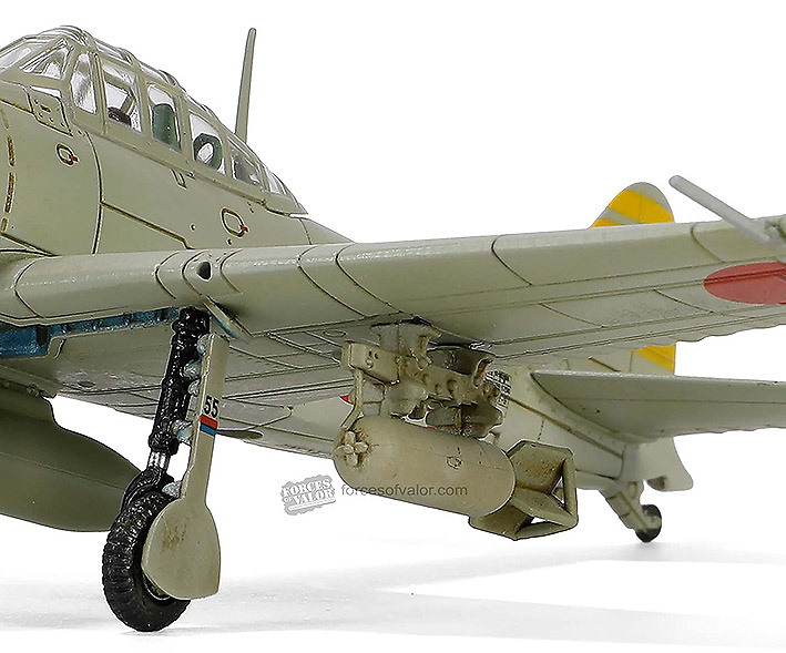 A6M2 Zero-Sen/Zeke, IJNAS Akagi Hikotai, Pearl Harbor, 7 Diciembre, 1941, 1:72, Forces of Valor 