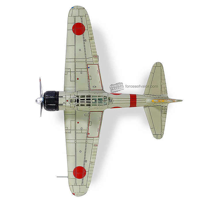 A6M2 Zero-Sen/Zeke, IJNAS Akagi Hikotai, Pearl Harbor, 7 Diciembre, 1941, 1:72, Forces of Valor 