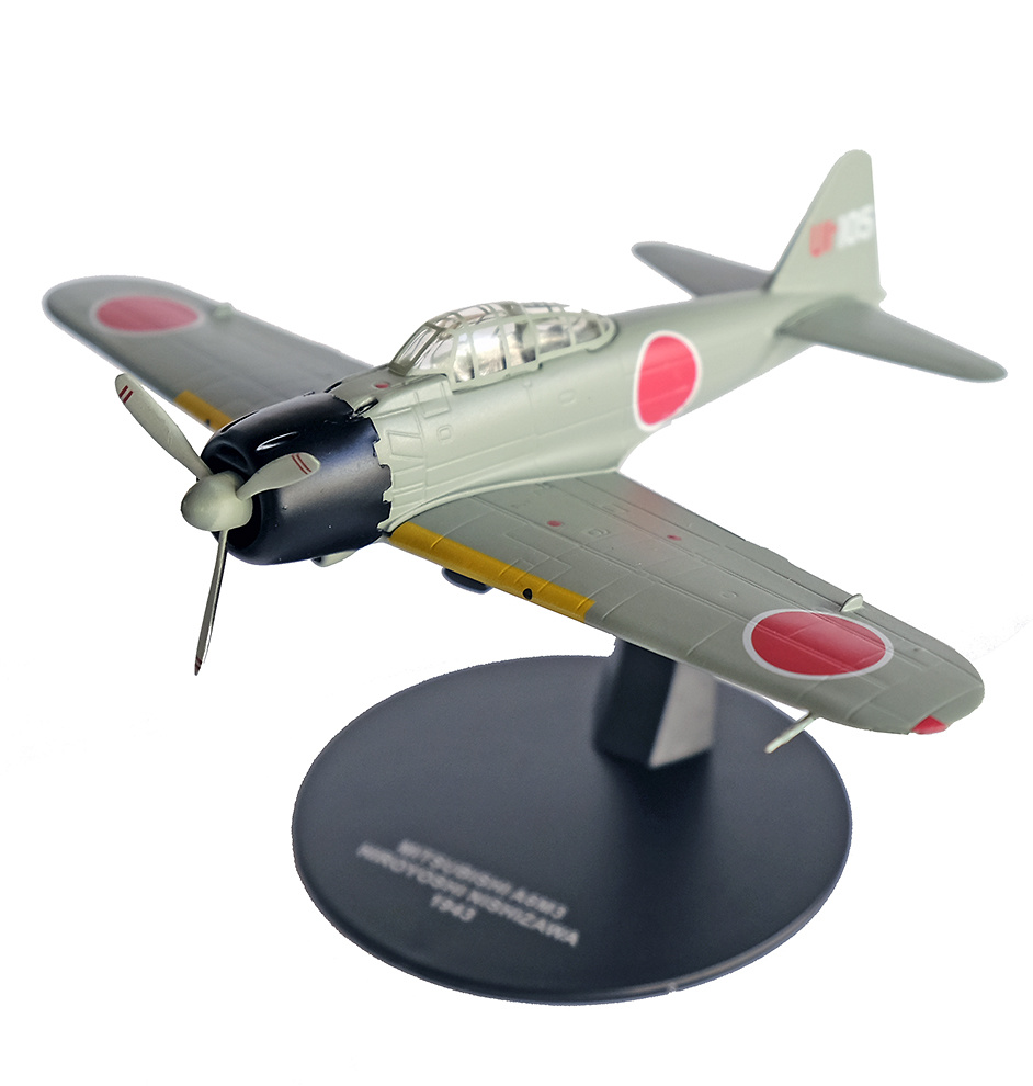 A6M3 Zero, piloto Hiroyoshi Nishizawa, 1943, 1:72, Atlas 