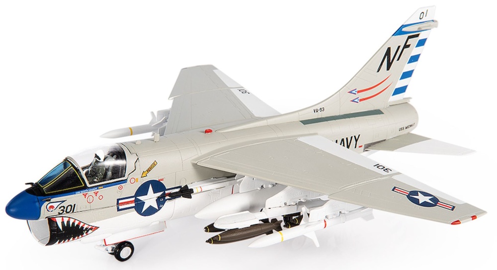 A7E Corsair II US Navy, VA-93 Blue Blazers, 1979, 1:72, JC Wings 