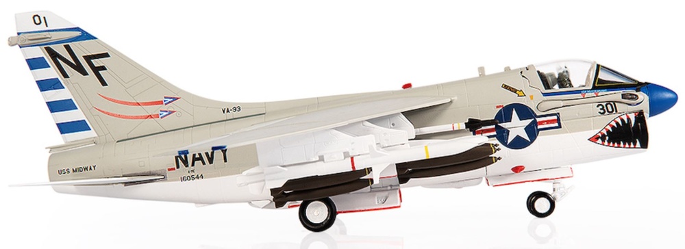 A7E Corsair II US Navy, VA-93 Blue Blazers, 1979, 1:72, JC Wings 