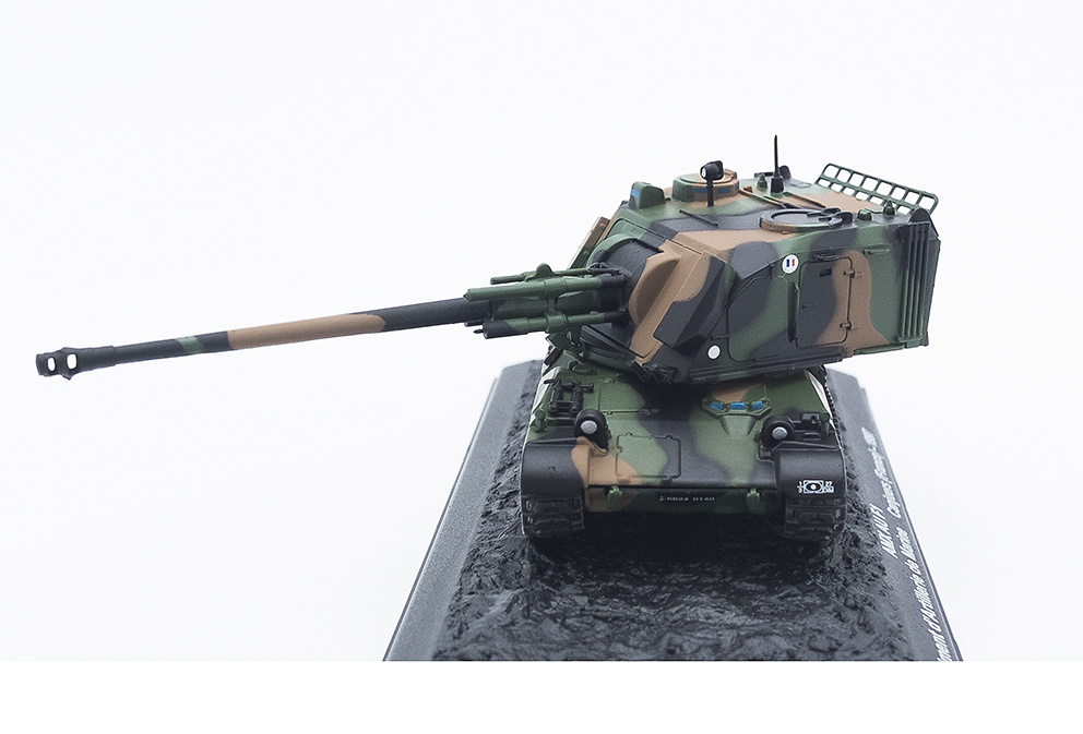 AMX AU F-1, 3e Régiment d'Artillerie de Marine, Canjuers, Francia, 1997, 1:72, Altaya 