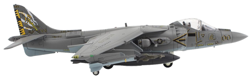AV-8B Harrier II, USMC VMA-242 Tigers, WH00, MCAS Cherry Point, NC, 2019, 1:72, Hobby Master 