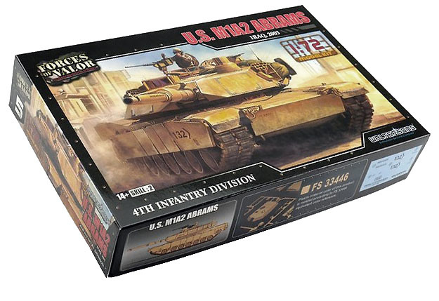 Abrams M1a2, 4th Infantrry Division, USA, 1:72, Forces of Valor 