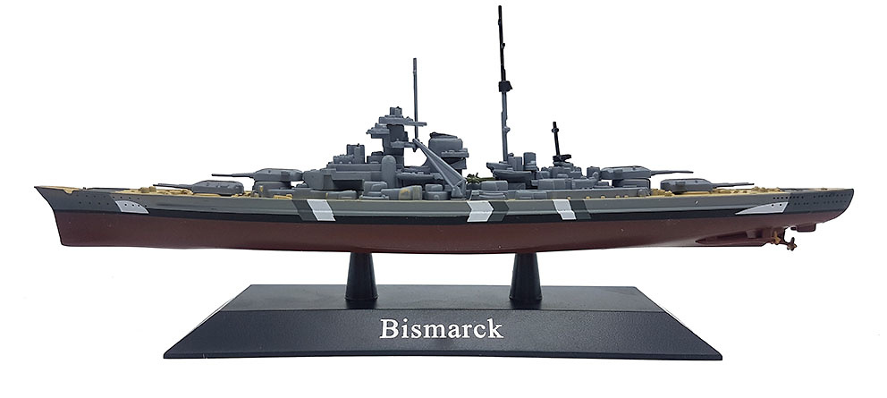 Acorazado Bismarck, Kriegsmarine, 1939, 1:1250, DeAgostini 