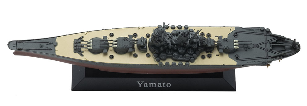 Acorazado Yamato, Armada Imperial Japonesa, 1941, 1:1250, DeAgostini 