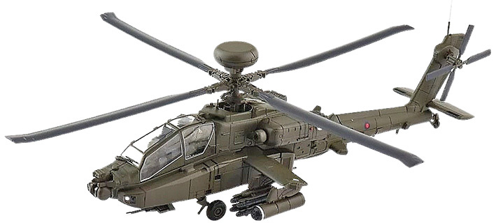 Agusta Westland Apache AH.Mk 1, Ejército del Aire Británico, 4º Regimiento, 1:72, Hobby Master 