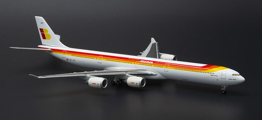 Airbus A340-600 Iberia, matrícula EC-JCY, 1:400, Hogan 