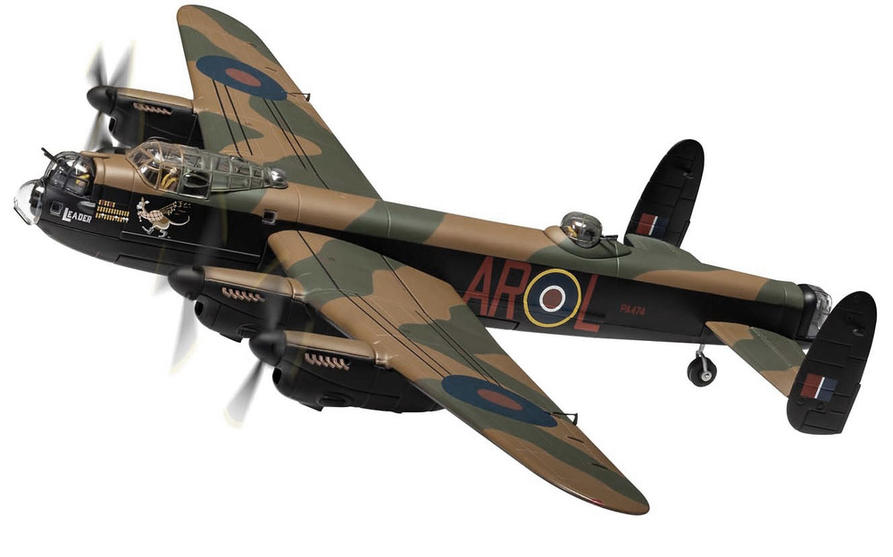 Avro Lancaster B.1 PA474, The Battle of Britain Memorial Flight, 1:72, Corgi 