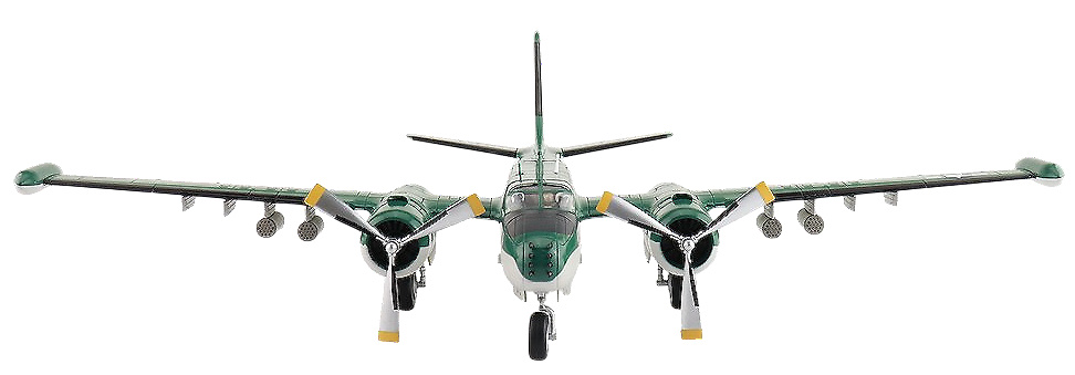 B-26K Contra Invasión, USAF, #64-17672 Prototipo, 1960s, 1:72, Hobby Master 