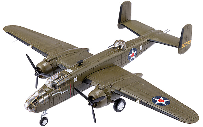 B25B Mitchell USAAF, 02303, Whistling Delvish, 1:72, Air Force One 