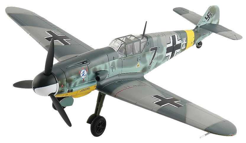 BF 109F-2, Cabo Mecánico Zaro, División Azul, Rusia, 1942, 1:48, Hobby Master 