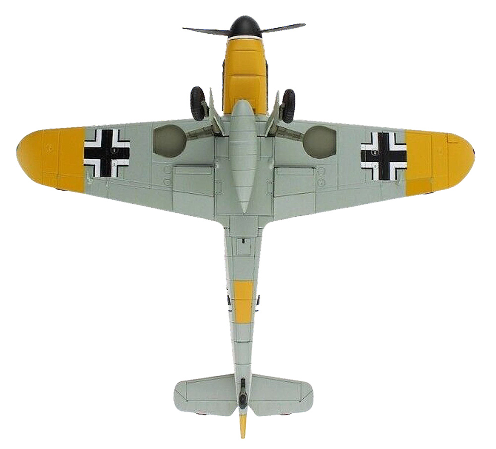 BF 109F-4, Stab/JG 54, Staraya, volado por Otto Kath, Unión Soviética, 1941, 1:48, Hobby Master 