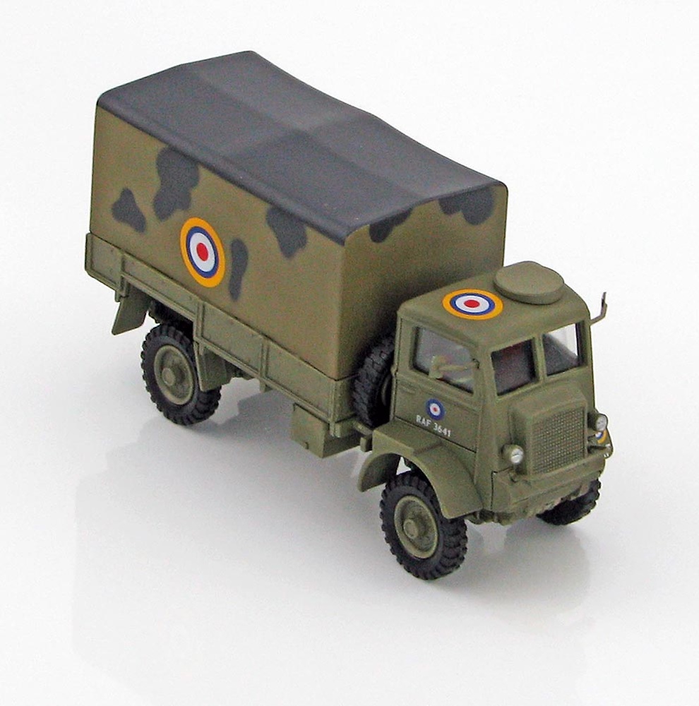 Bedford QLD, Camión de Carga de la RAF, Segunda Guerra Mundial, 1:72, Hobby Master 