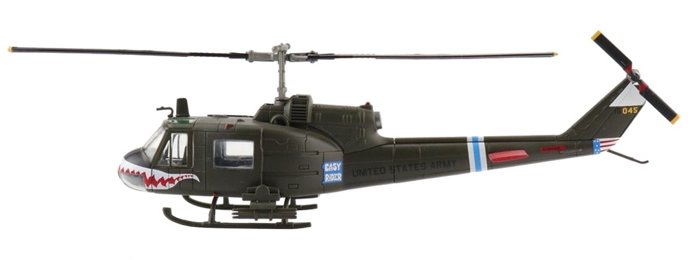 Bell UH-1C Huey, US Army 174th AHC Sharks, #66-15045 Easy Rider, Vietnam, 1970, 1:72, Hobby Master 