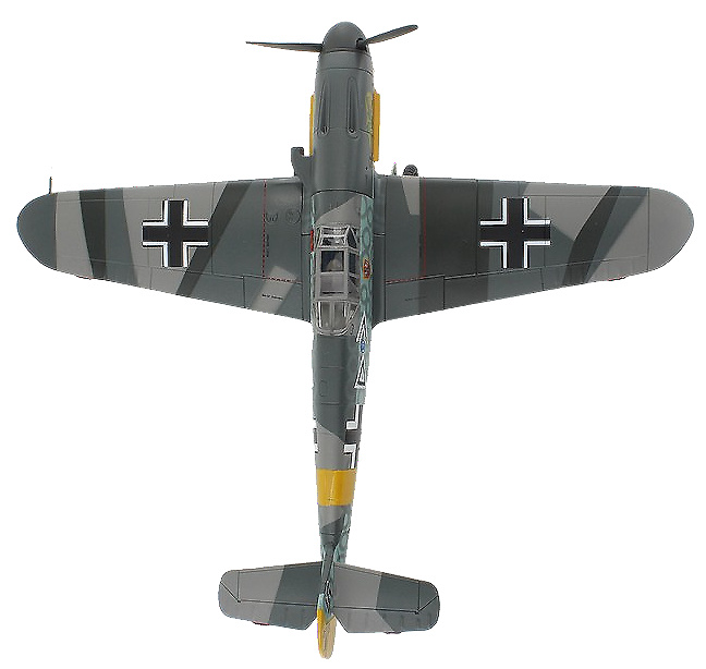 Bf 109F, Luftwaffe JG 3, Hans Von Hahn, USSR, 1942, 1:48, Hobby Master 