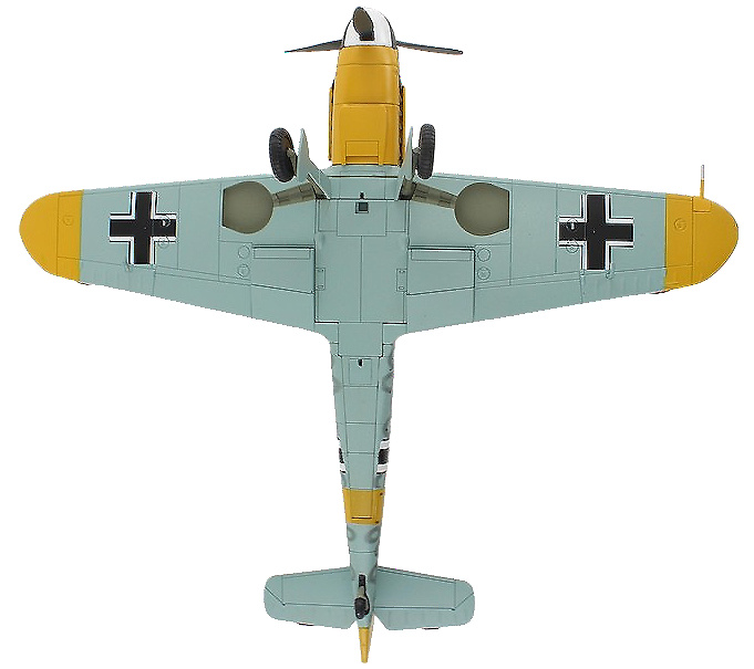 Bf 109F, Luftwaffe JG 3, Hans Von Hahn, USSR, 1942, 1:48, Hobby Master 