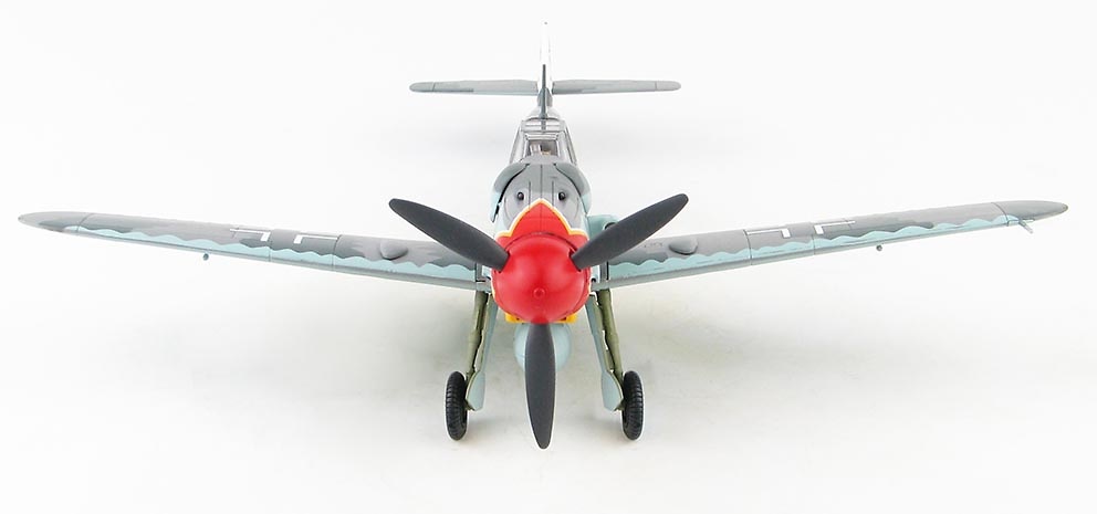 Bf-109G-6 “Green 1” Hermann Graf JG50, Septiembre 1943, 1:48, Hobby Master 