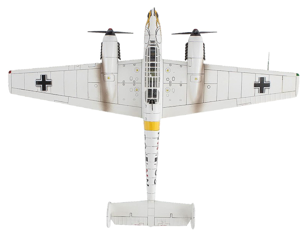 Bf 110E, Luftwaffe 5/ZG, Herbert Kutscha, URSS, 1942, 1:72, Hobby Master, 1:72, Hobby Master 