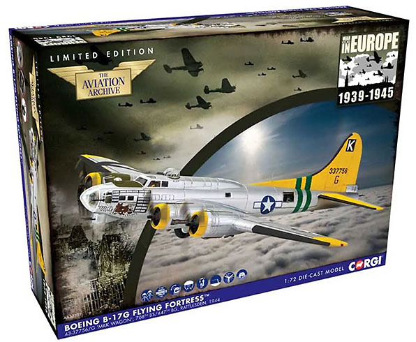 Boeing B-17G Flying Fortress 43-37756/G 'Milk Wagon', 1:72, Corgi 