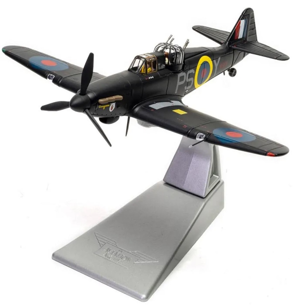 Boulton Paul Defiant Mk.I N1801 / PS-Y Nightfighter 'Coimbatore II', 1:72, Corgi 