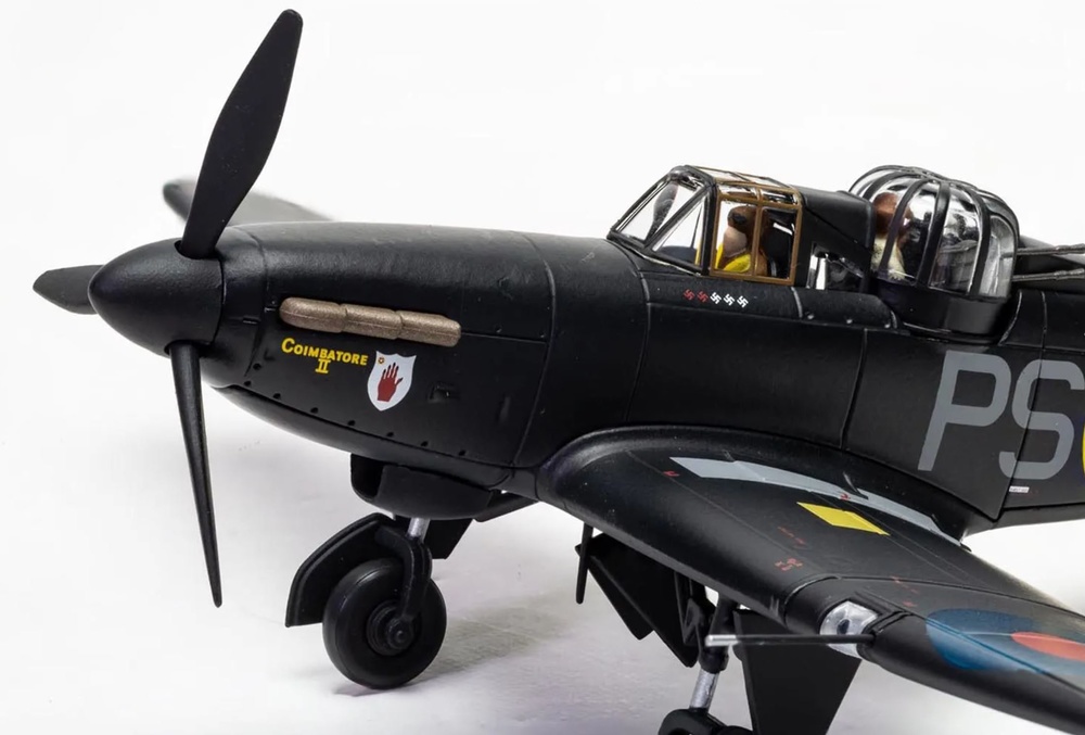 Boulton Paul Defiant Mk.I N1801 / PS-Y Nightfighter 'Coimbatore II', 1:72, Corgi 