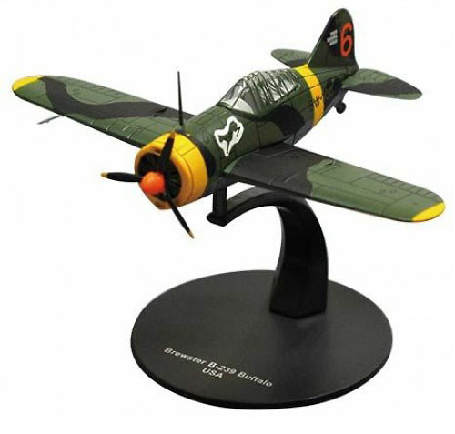 Brewster F2A Buffalo, US Navy, 1:72, DeAgostini 