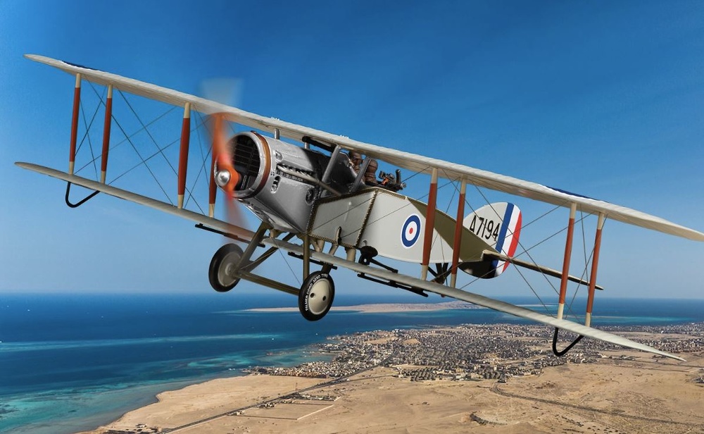 Bristol F-2B Fighter, Escuadrón 111, Egipto, Octubre, 1917, 1:48, Corgi 