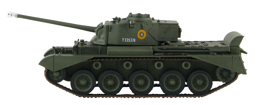 British A34 Comet T33578, 10th Hussars, 2nd Infantry Div., Alemania del Este, 1950, 1:72, Hobby Master 