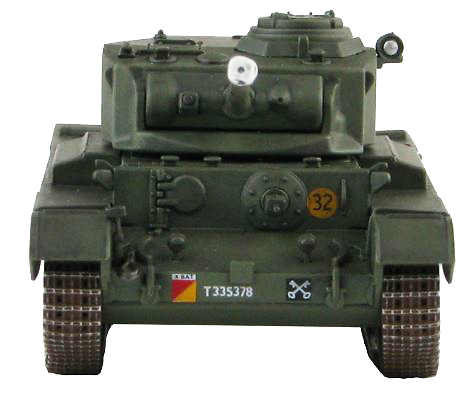 British A34 Comet T33578, 10th Hussars, 2nd Infantry Div., Alemania del Este, 1950, 1:72, Hobby Master 