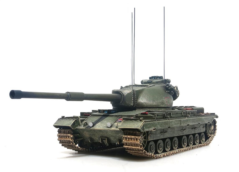 British FV 214 Conqueror Mk.II, 1955-59, 1:72, Panzerstahl 