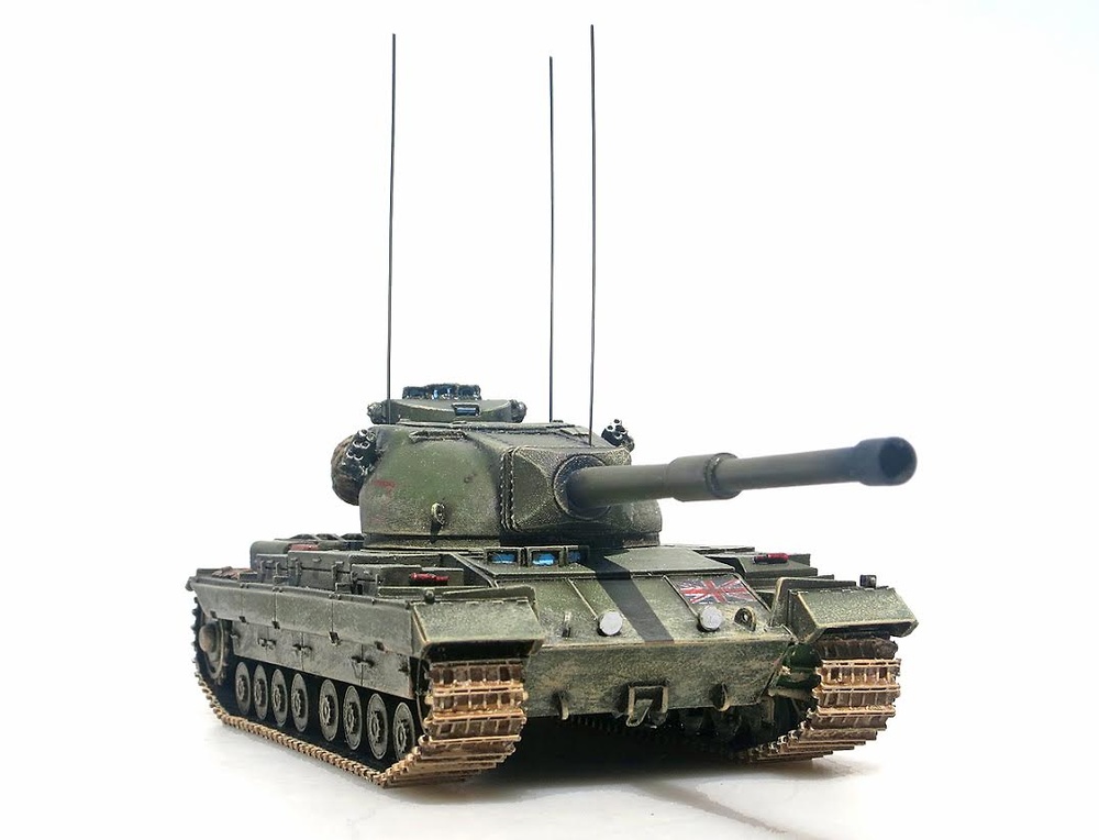 British FV 214 Conqueror Mk.II, 1955-59, 1:72, Panzerstahl 