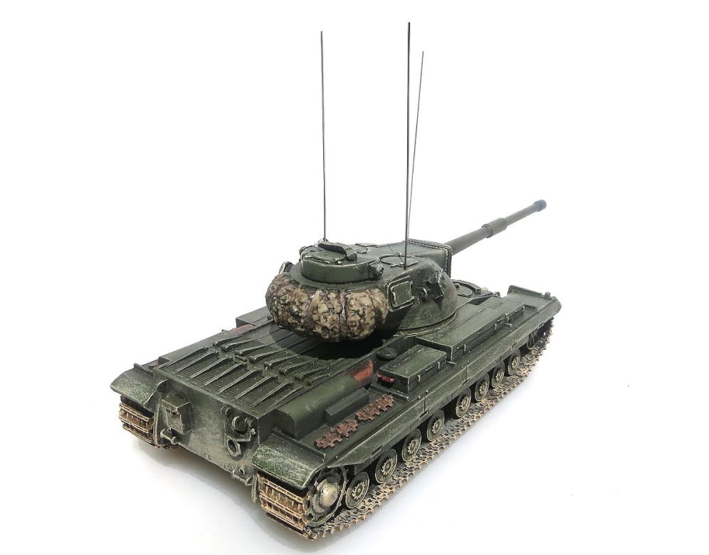 British FV 214 Conqueror Mk.II, 1955-59, 1:72, Panzerstahl 